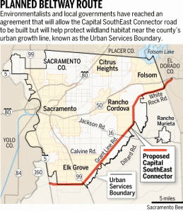 Capital Southeast Connector, from SacBee
