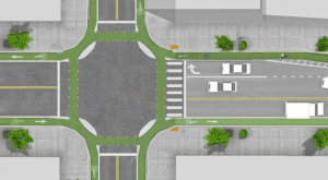 protected intersection