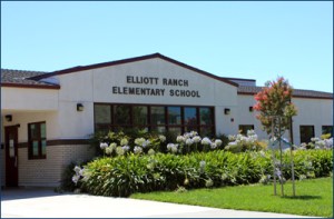 typical greenfield school, Elliott Ranch ES, Elk Grove