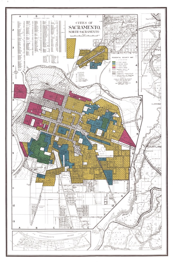 redlining map scan