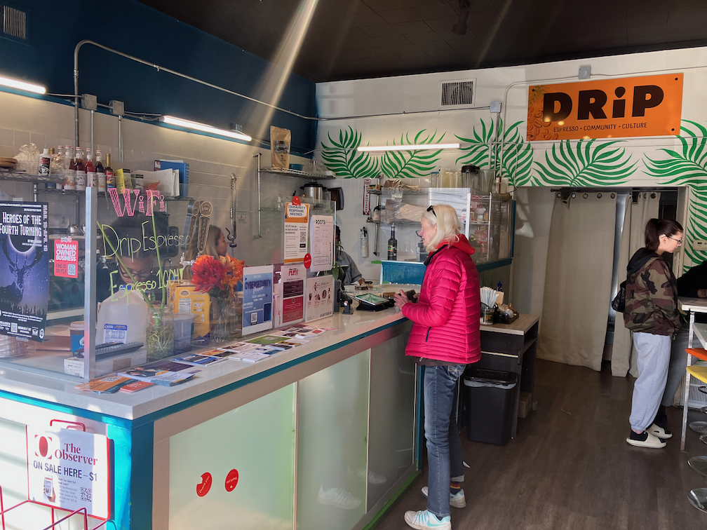 Drip Espresso counter closed