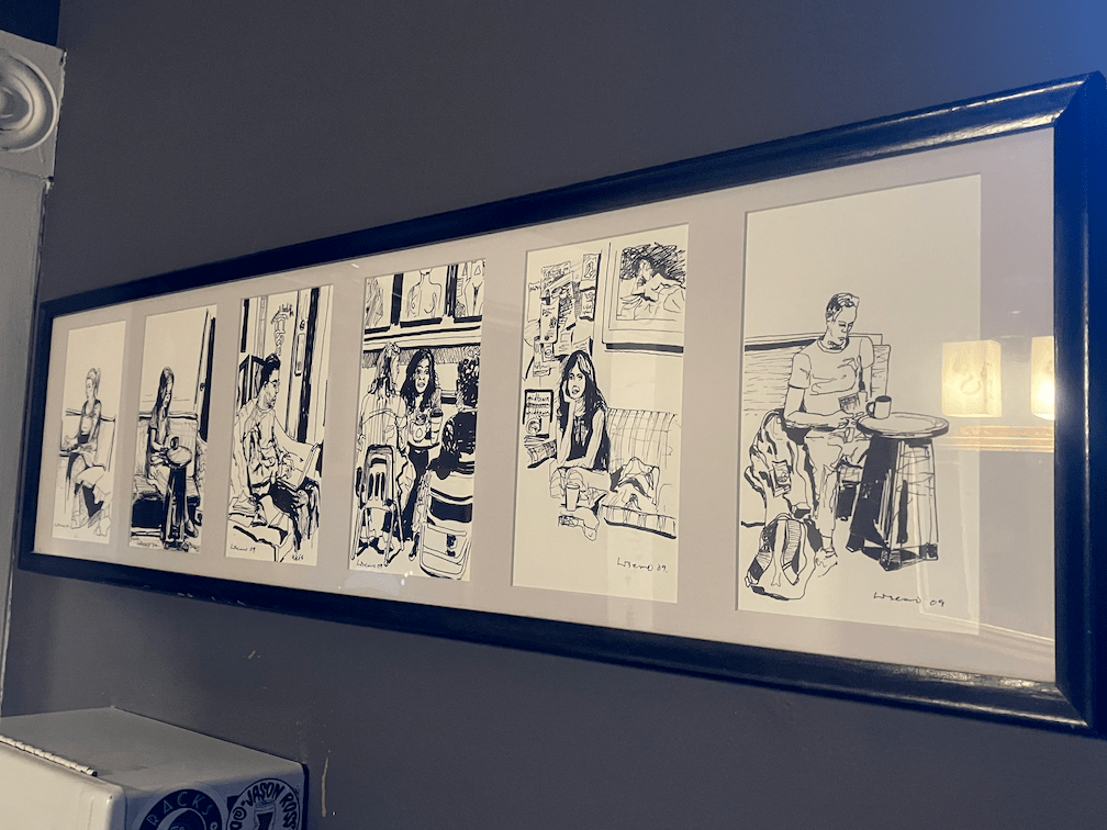 Naked Lounge. artwork