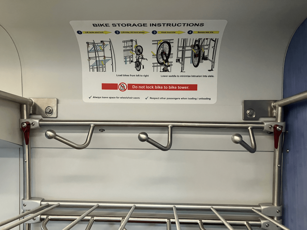 photo of San Joaquins Venture bike hooks