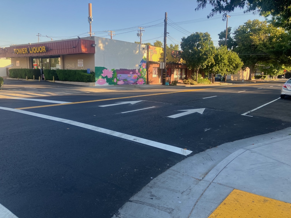 conversion one-way to two-way, 16th St between Broadway and X St