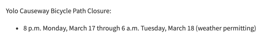 screen capture from Caltrans D3 website