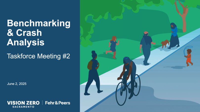 gallery of slides from Vision Zero Action Plan update Task Force #2