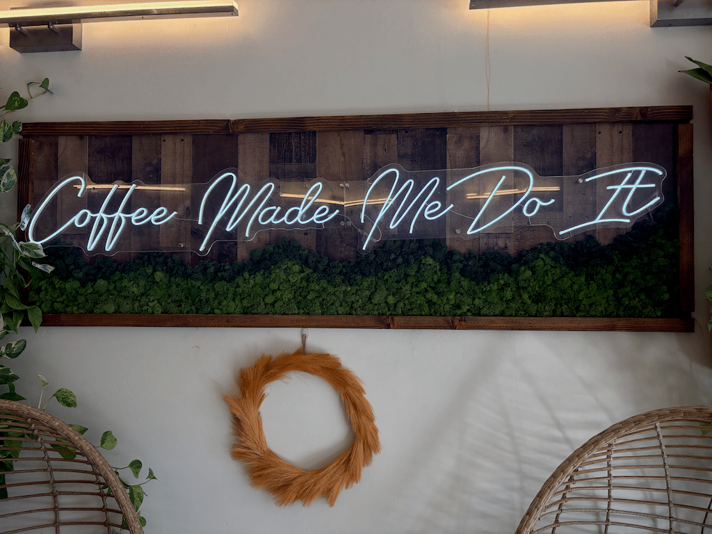 photo of Anchor & Tree Coffee art