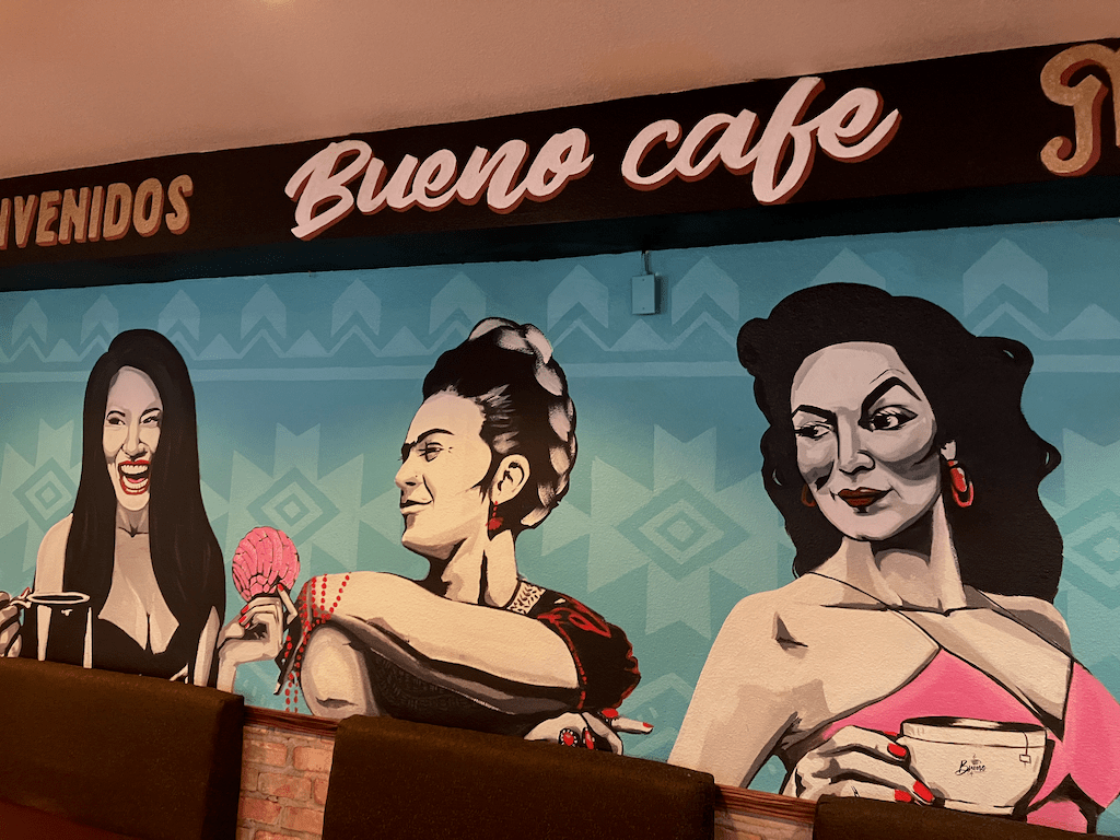 photo of Bueno Cafe art