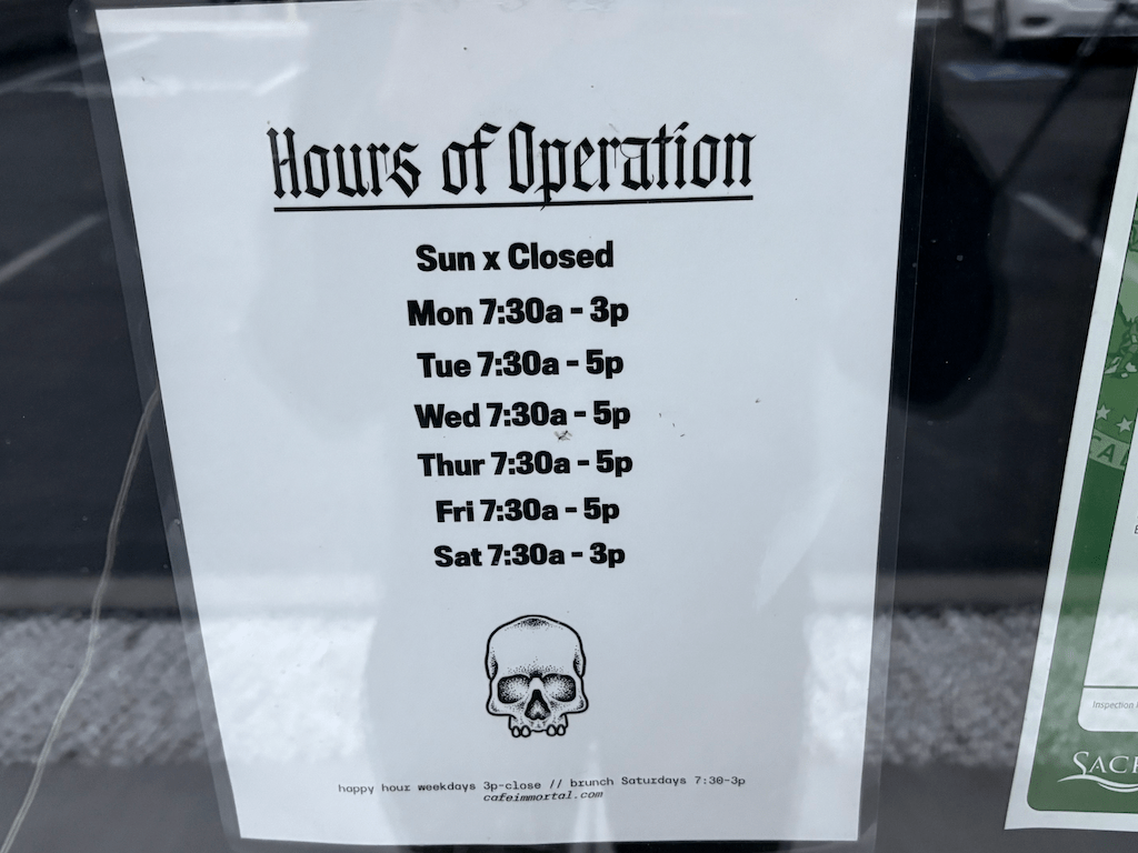 photo of Cafe Immortal hours