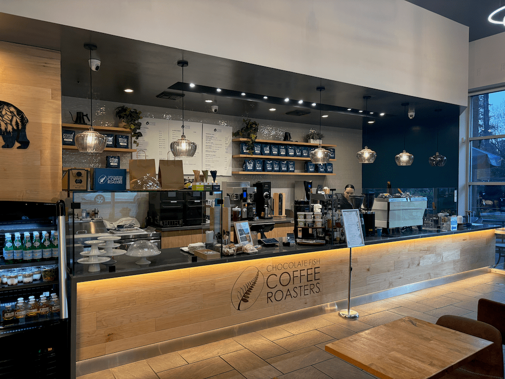 photo of Chocolate Fish Coffee 12th counter