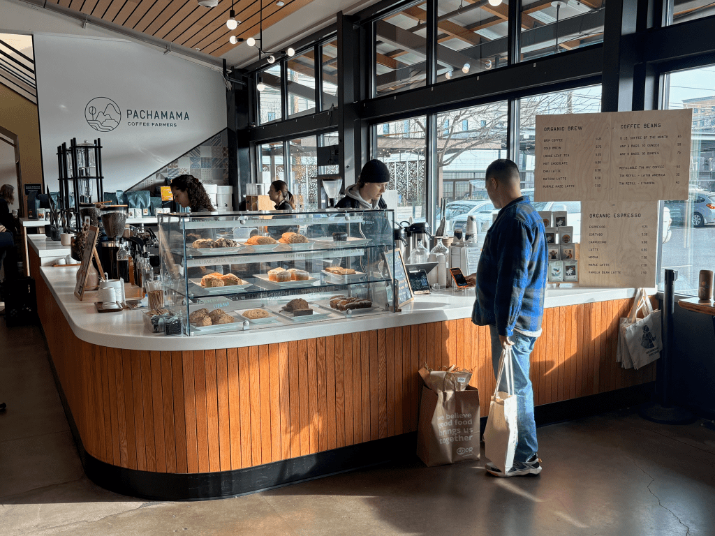 photo of Pachamama SNFC counter