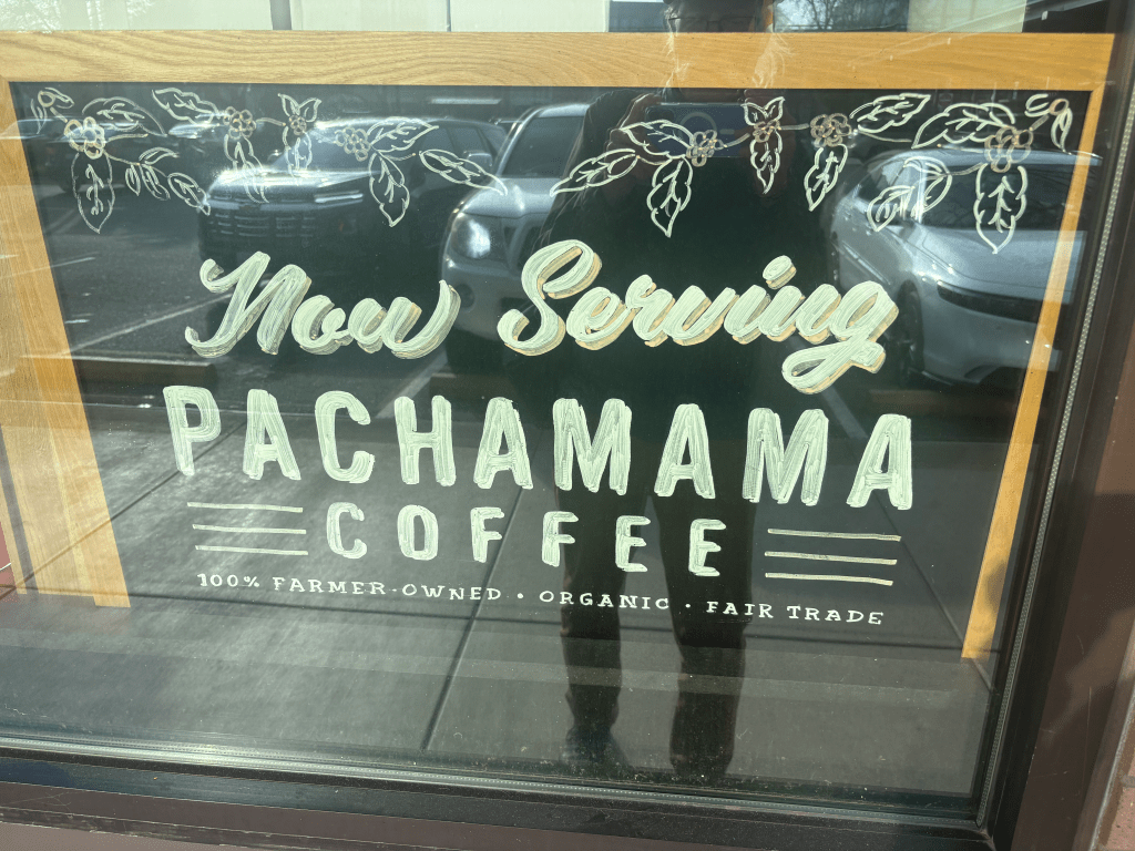photo of Pachamama SNFC sign