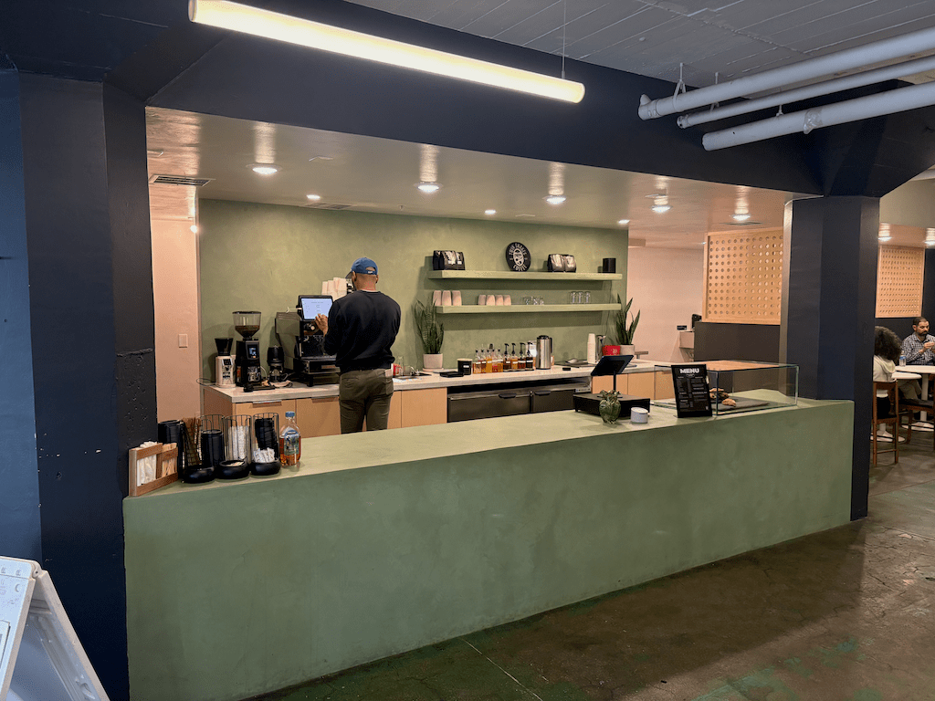 photo of Twin Snakes Coffee counter