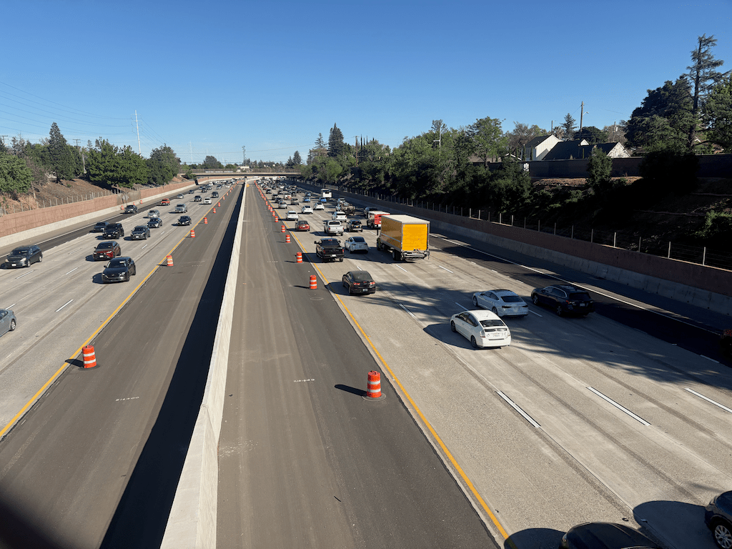 Hwy 50 at 48th St, looking east, 2026