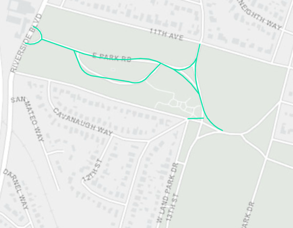 Land Park pilot road 'closure'