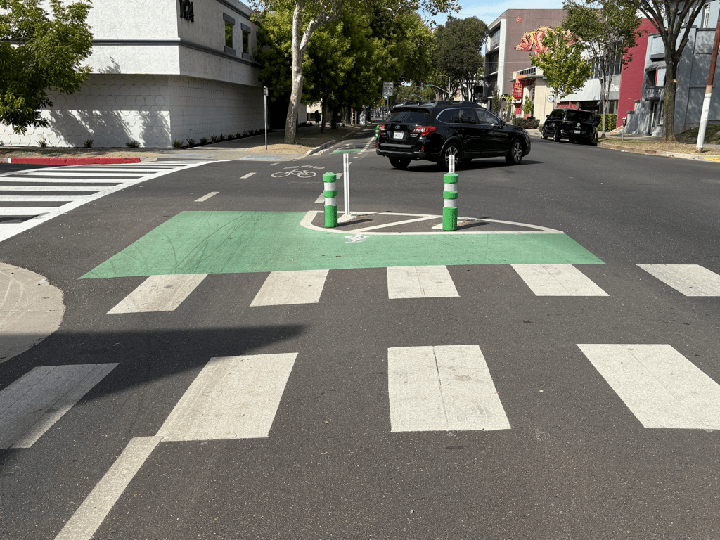 photo of 21st-St at O-St turn-wedge