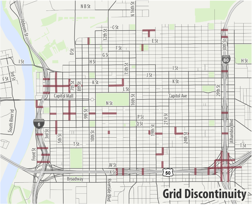 grid discontinuity map from Grid 2.0 presentation by ITE